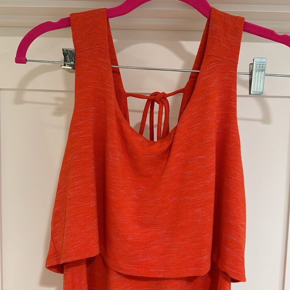 Cabi Weekend Dress Women’s S Orange Knit Knee Length Sleeveless 5972 EUC small - Picture 8 of 10